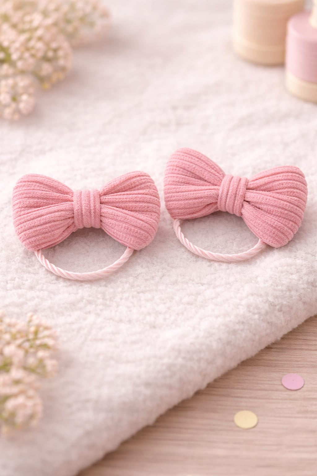 Sweet pink bow